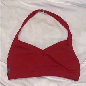 Bad Kitty red pole fit top